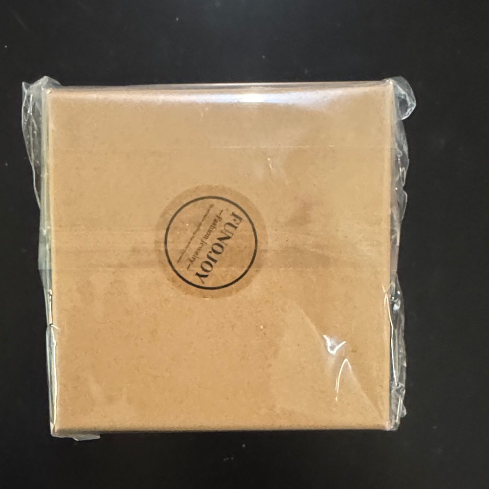 Brown Box with Transparent Wrap